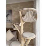 Kočičístromy SIMA (broušené dřevo) - PŘENOSNÉ KOČIČÍ ŠKRABADLO