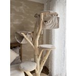 Kočičístromy SIMA (broušené dřevo) - PŘENOSNÉ KOČIČÍ ŠKRABADLO