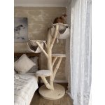 Kočičístromy SIMA (broušené dřevo) - PŘENOSNÉ KOČIČÍ ŠKRABADLO