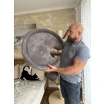 Kočičístromy MiniBUBI - šedý manšester - PŘENOSNÉ KOČIČÍ ŠKRABADLO